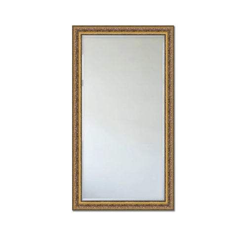 Elizabeth Traditional Ornate Embossed Gold Mirror