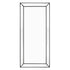 Zeta Beaded Black Wall Mirror