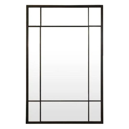 Rico Iron Grid Rectangle Wall Mirror
