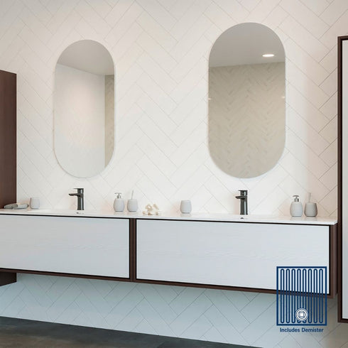 Emrys Oval Bathroom Wall Mirror