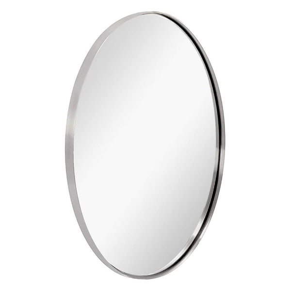 Anson Brushed Nickel Wall Mirror