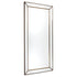 Zeta Gold Beaded Frame Wall Mirror