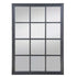 Harvey Matt Black Wall Mirror