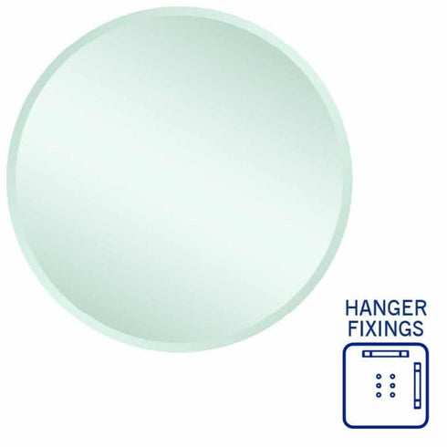 Kent Bevelled Round Wall Mirror