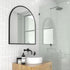 Apsel Arch Black Wall Mirror