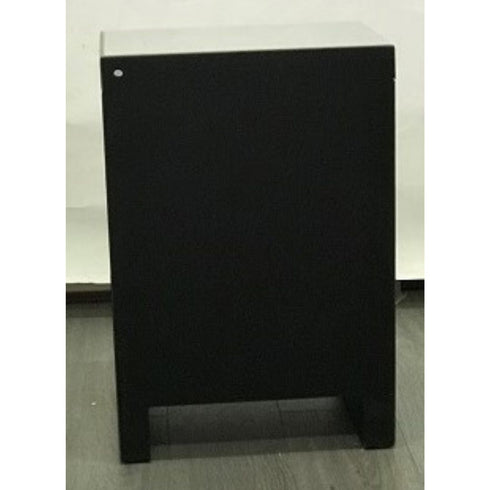 Merida 3-Drawers Mirrored Bedside Table