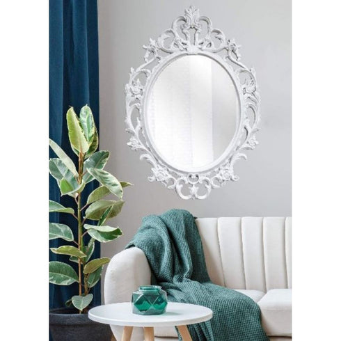 Victoria White Wall Mirror