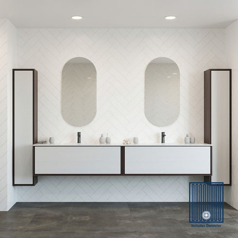 Emrys Oval Bathroom Wall Mirror