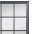 Harvey Matt Black Wall Mirror