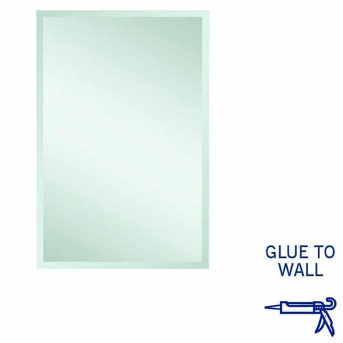 Montana Rectangle Bevel Edge Bathroom Wall Mirror