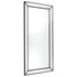 Zeta Beaded Black Wall Mirror