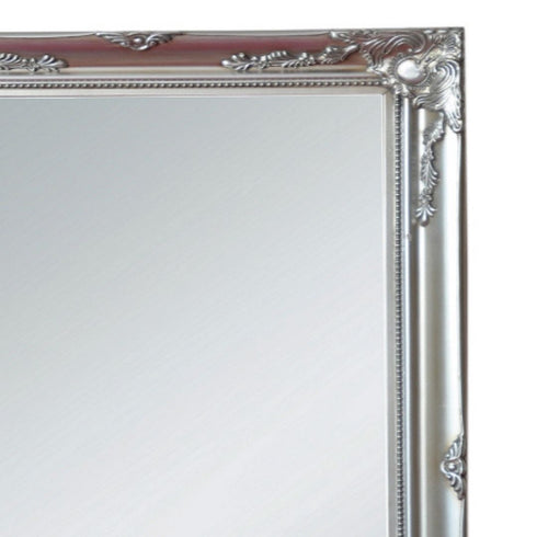Felicity Ornate Silver Wall Mirror