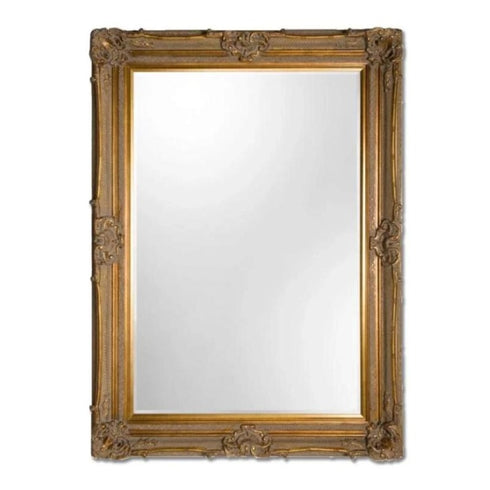 Helga Large Ornate Gold Wall Mirror