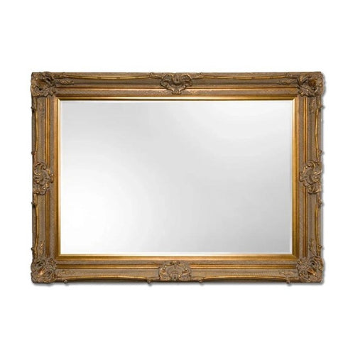 Helga Large Ornate Gold Wall Mirror
