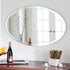 Frameless Modern Oval Bevelled Mirror - mirrors-city-aus