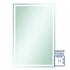 Sierra Bathroom Wall Mirror with Sandblasted Border
