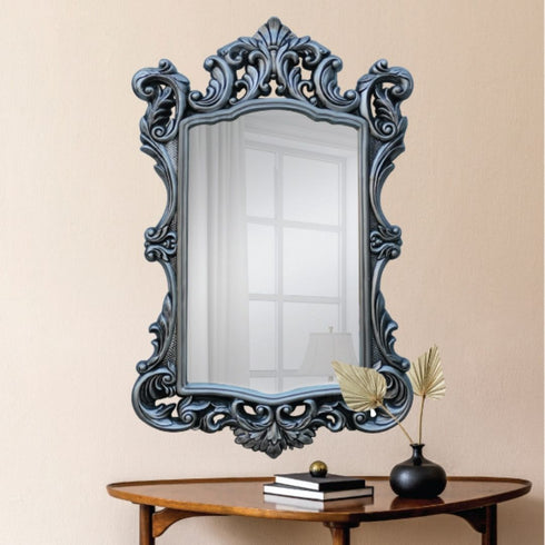 Odessa Antique Silver Wall Mirror
