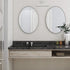 Anson Brushed Nickel Wall Mirror