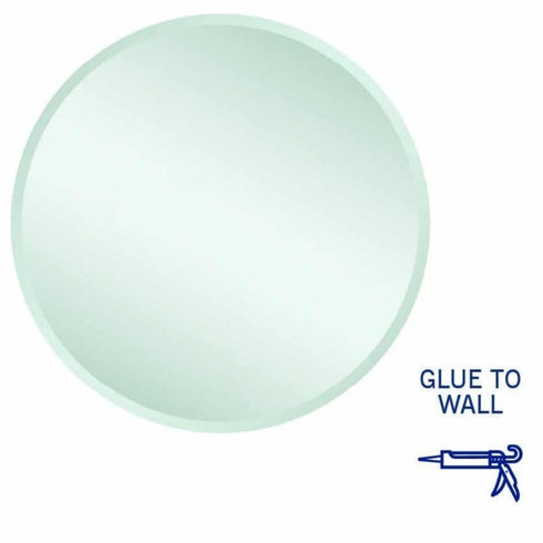 Kent Bevelled Round Wall Mirror