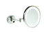 Ablaze Backlit 5x Plugin Type Round Shaving Mirror - mirrors-city-aus