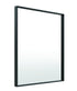 Ablaze Contractor Black Metal Framed Wall Mirror - mirrors-city-aus