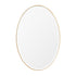 Lolita Brass Oval Wall Mirror