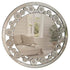 Alaina Silver Round Wall Mirror