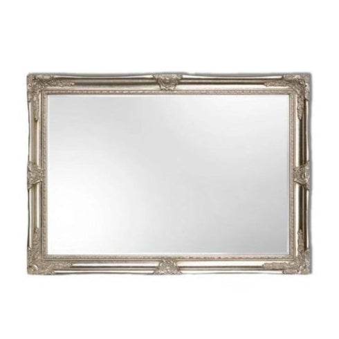 Galeno Ornate Silver Wall Mirror