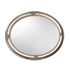 Dolores Oval Silver Wall Mirror