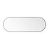 Bjorn Black Oval Wall Mirror