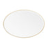 Lolita Brass Oval Wall Mirror