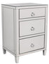 GLAMOUR 3 DRAWER MIRRORED BEDSIDE TABLE DS - 41135 - mirrors-city-aus