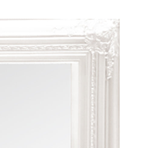 Freda Ornate White Wall Mirror