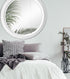 Thompson Round Mirror Gloss White - mirrors-city-aus