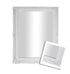 Felicity Ornate Wall Mirror Brushed White Small - mirrors-city-aus
