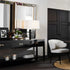 Zeta Gold Beaded Frame Wall Mirror