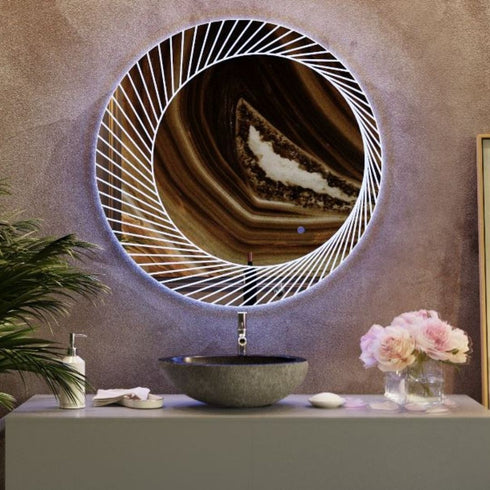 Bucciano Italian Antifog LED Bathroom Mirror