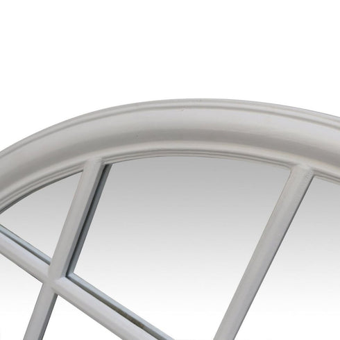 Landry White Window Style Wall Mirror