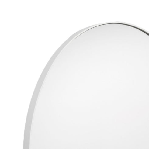 Bjorn Arch Bright White Wall Mirror