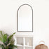 Apsel Arch Black Wall Mirror