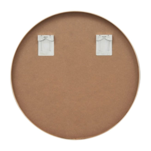 Simplicity Oak Round Wall Mirror