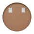 Simplicity Oak Round Wall Mirror