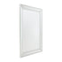Zeta Beaded White Wall Mirror