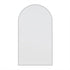 Apsel Arch White Wall Mirror