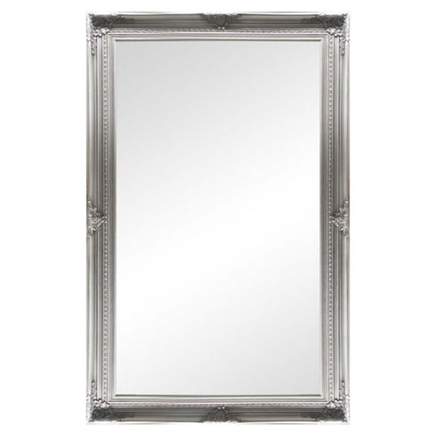 Freda Ornate Silver Wall Mirror