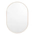 Bjorn Powder Oval Wall Mirror
