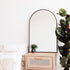 Apsel Arch Black Wall Mirror