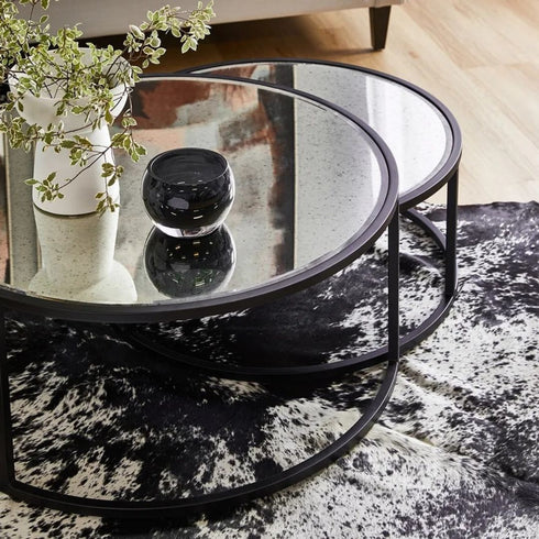 Talitha Black Nesting Coffee Tables