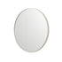 Bjorn Silver Round Wall Mirror