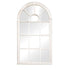 Romeo Arched Matt White Large Wall Mirror
